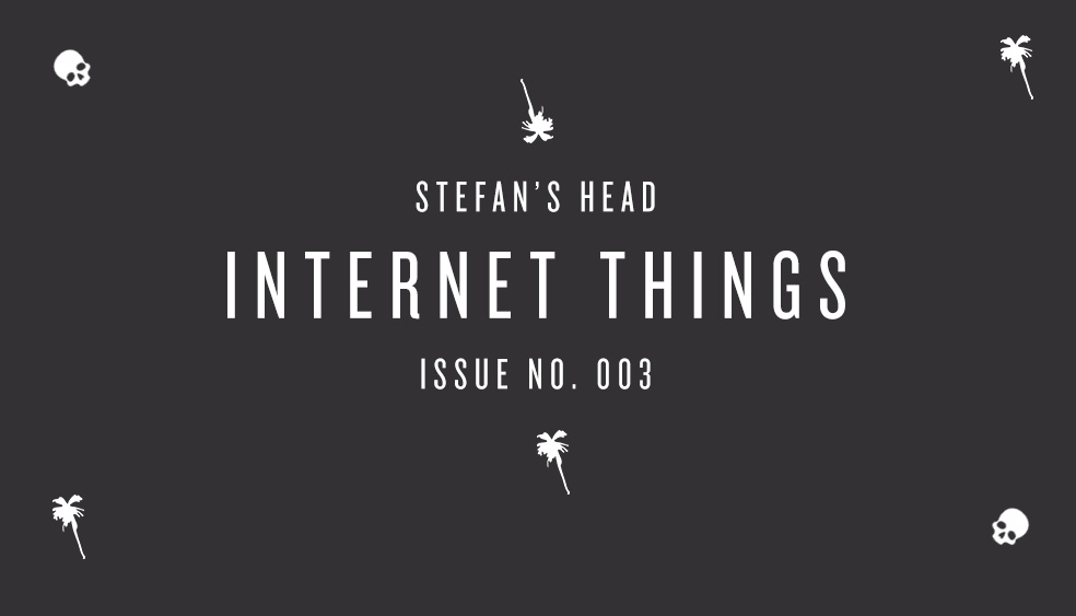 Stefan's Head - Logo - Internet Things Issue 003